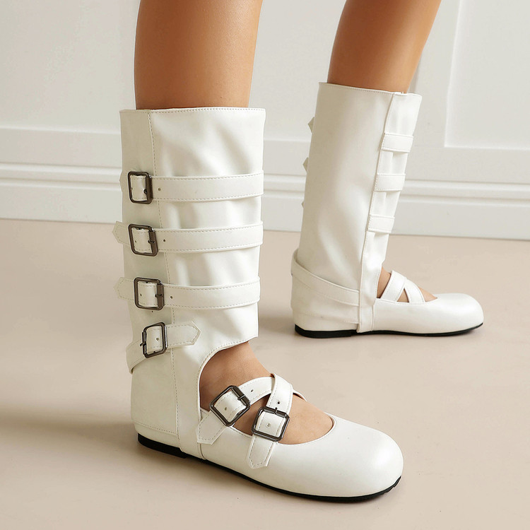 High Top Shoes Lolita Style Lightweight Low Heel - Image 2