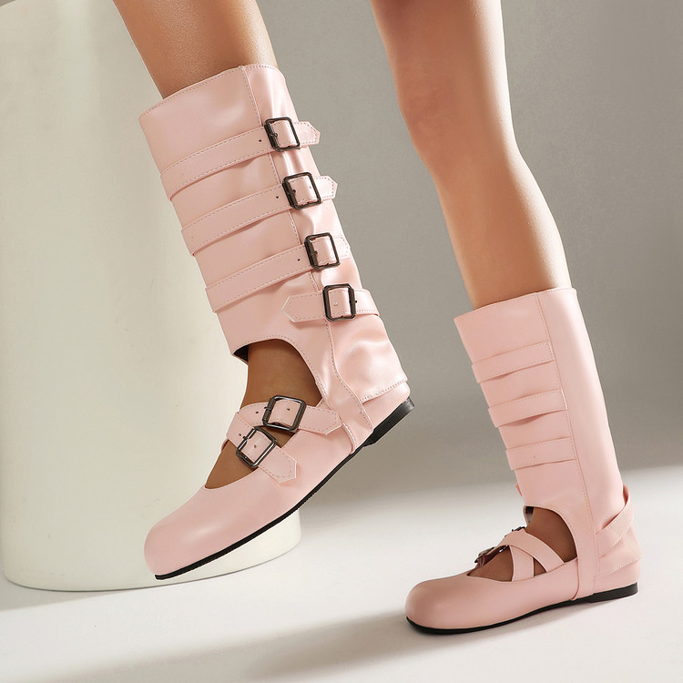 High Top Shoes Lolita Style Lightweight Low Heel - Image 3
